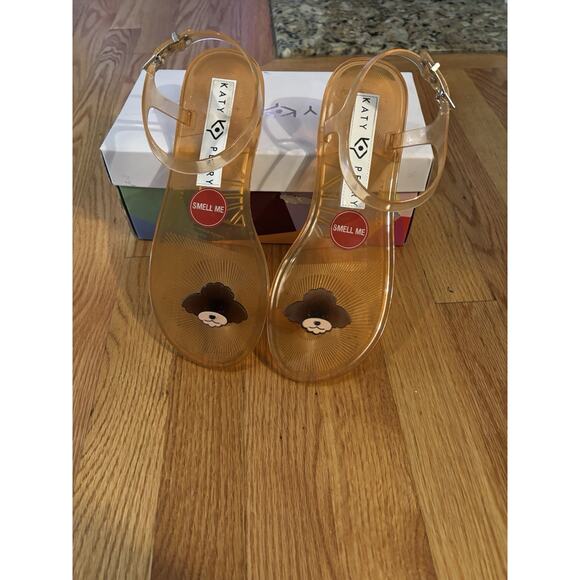Katy Perry Women’s Size 8M Sandals Jelly The Geli Puppy Dog Summer NEW - Picture 1 of 1